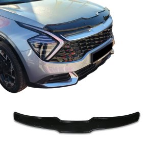 Kia Sportage Hood Deflector - Omac - Acrylic - Black - 2023-2025 Kia Sportage Hood Deflector - Omac - Acrylic - Black - 2023-2025
